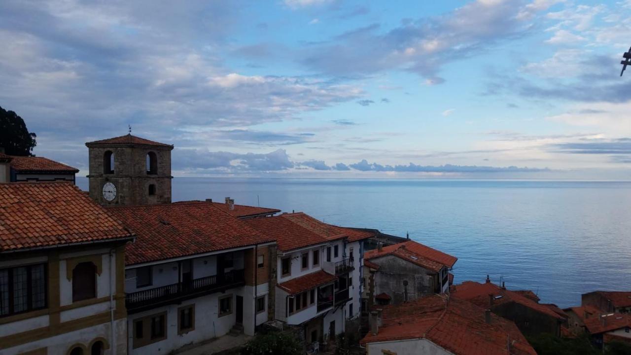 Apartamento La casina del Reloj con vistas al mar Lastres Exterior foto