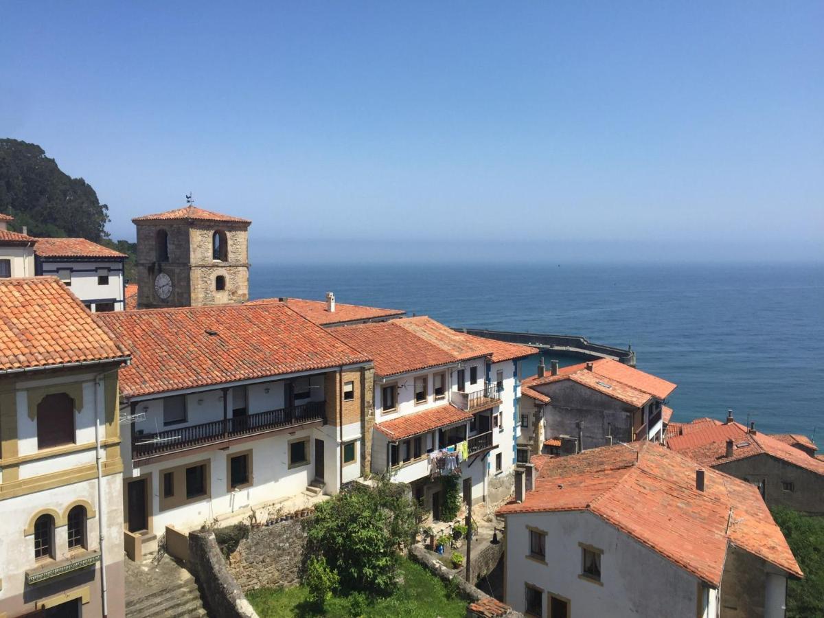 Apartamento La casina del Reloj con vistas al mar Lastres Exterior foto